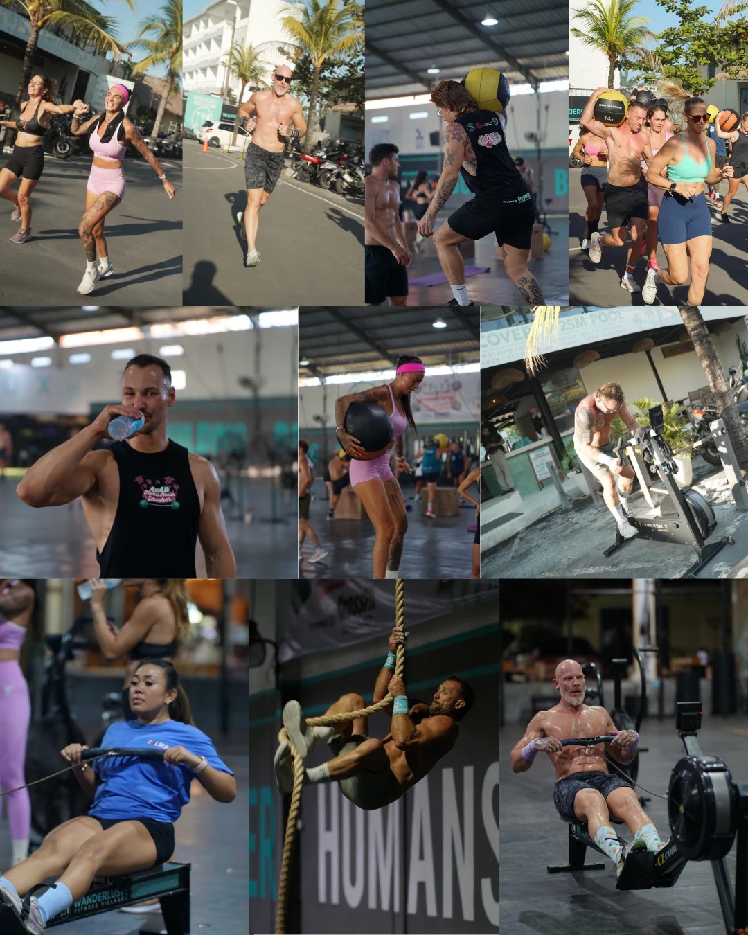 Athletes taking on the 4x48 Mental Health Smasher
